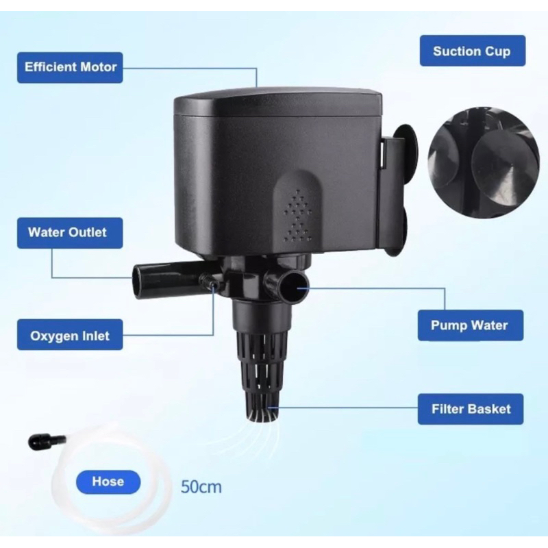 ROSSTON SP 2600 SP2600 MESIN POMPA AIR ROSTON POWER HEAD AQUARIUM