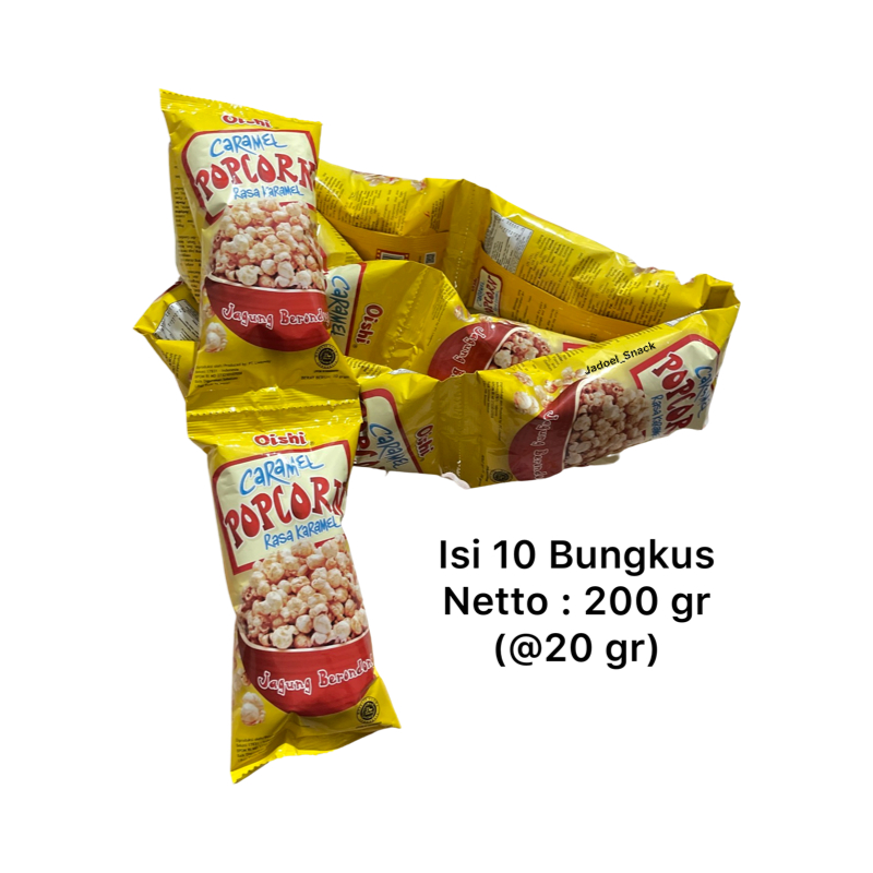 

RB GROSIR - Oishi Popcorn 10 X 20 Gr by Jadoel_Snack