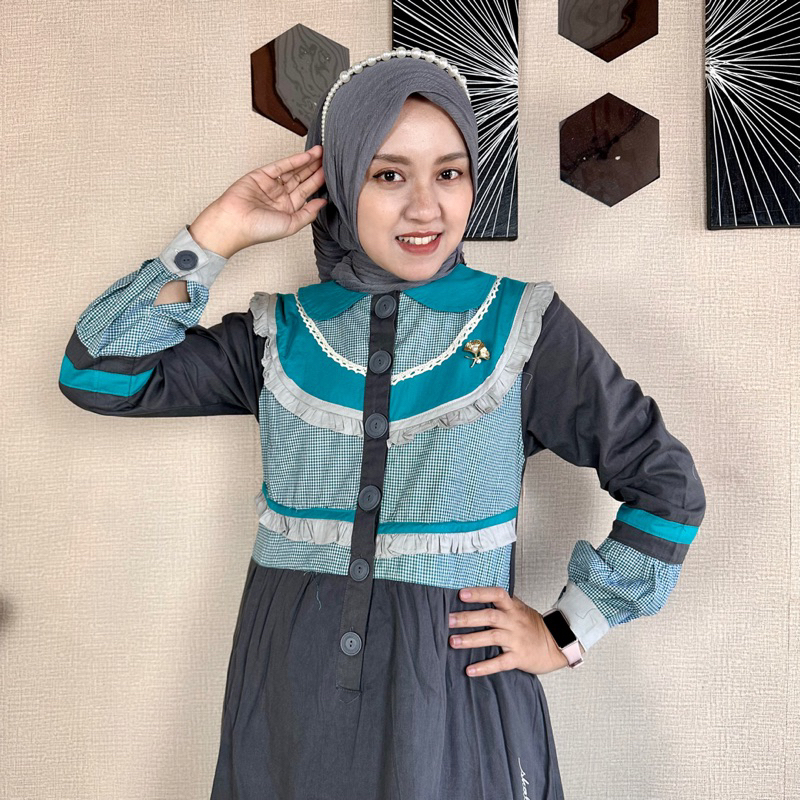 GAMIS SHABRINA KODE OY  ORIGINAL SYAR'I TRENDY