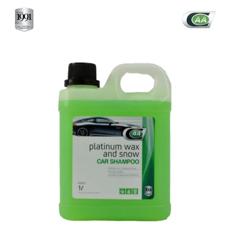Platinum Wax & Snow Car Shampoo AA Shampoo Mobil Platinum