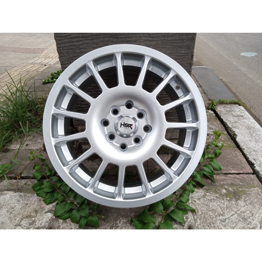 VELG HSR ARROW R15X6,5 HOLE 4X100 / 4X114,3 ET45 SILVER