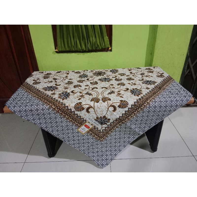 taplak meja batik guru / taplak meja batik kuda