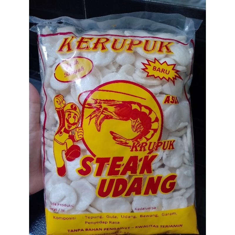 

kerupuk steak Udang