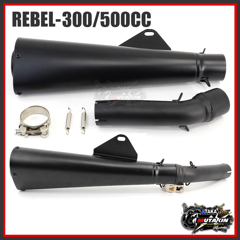 pipa knalpot honda REBEL 300 500 cc Pipa Leher Knalpot CMX 500