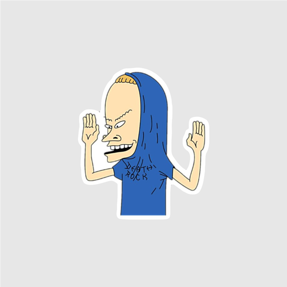 

Sticker Tempel "Great Cornholio