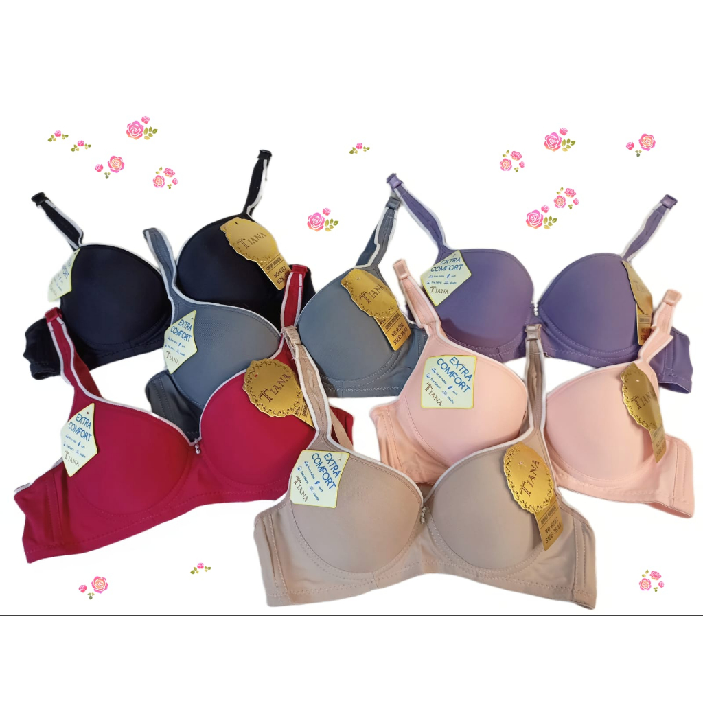 Tiana / Bra BH Fashion / Bh Kawat Busa Tebal / Bra Push Up  Tiana 808
