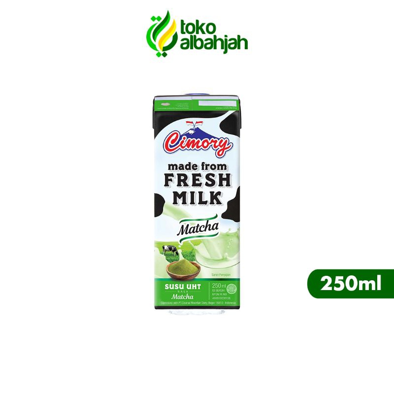 

Cimory UHT Fresh Milk Susu Rasa Matcha 250ml