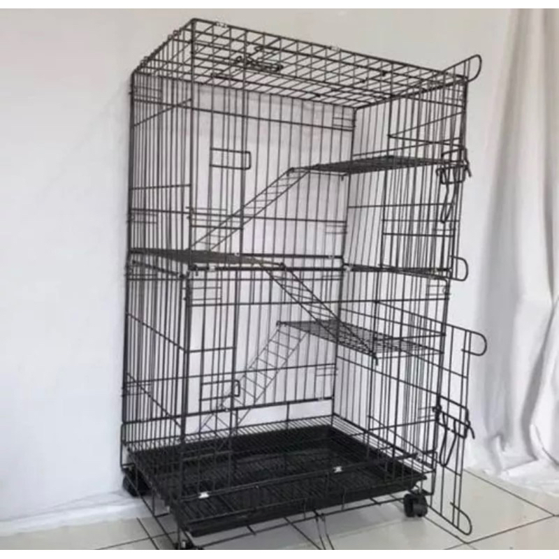 kandang kucing tingkat 3