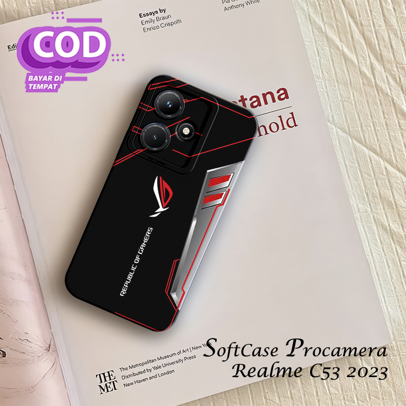 CASE REALME C53 - SOFTCASE PRO CAMERA REALME C53 - CASING REALME C53 TERBARU - CESING REALME C53 202
