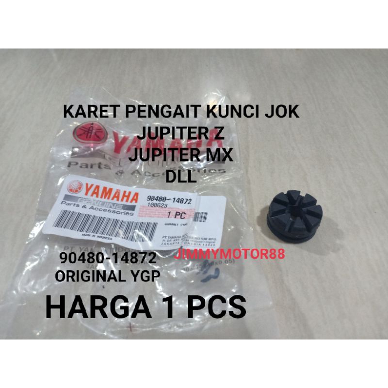 KARET GROMMET PENGAIT BRACKET JOK YAMAHA JUPITER Z MX ORIGINAL YGP 90480-14872