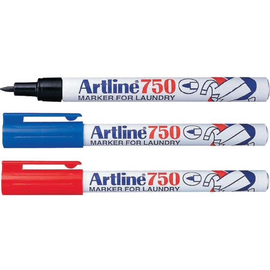 

Spidol Marker Artline EK-750 (For Laundry)