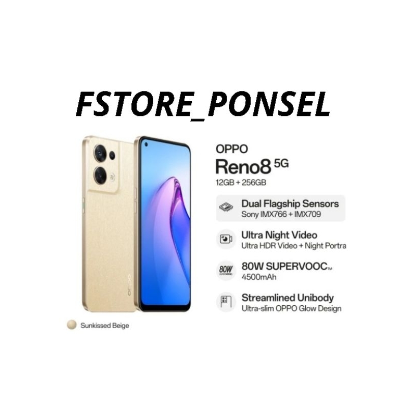 OPPO RENO 8 5G 12/256 GB