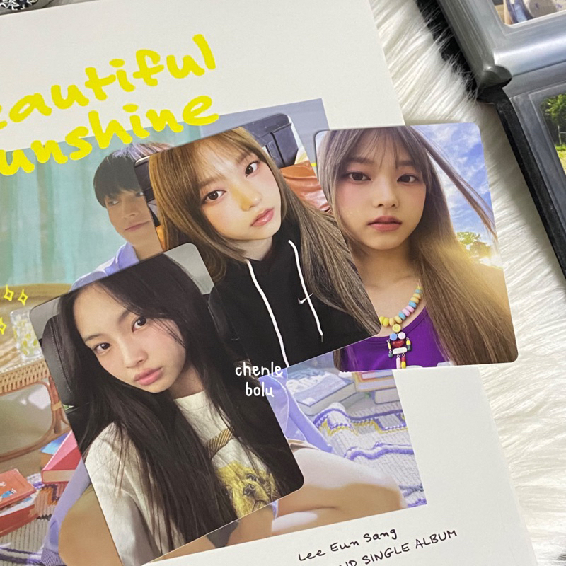 newjeans hyein haerin photocard pc album bluebook 1st ep attention carseat hoodie cimol minji hanni 