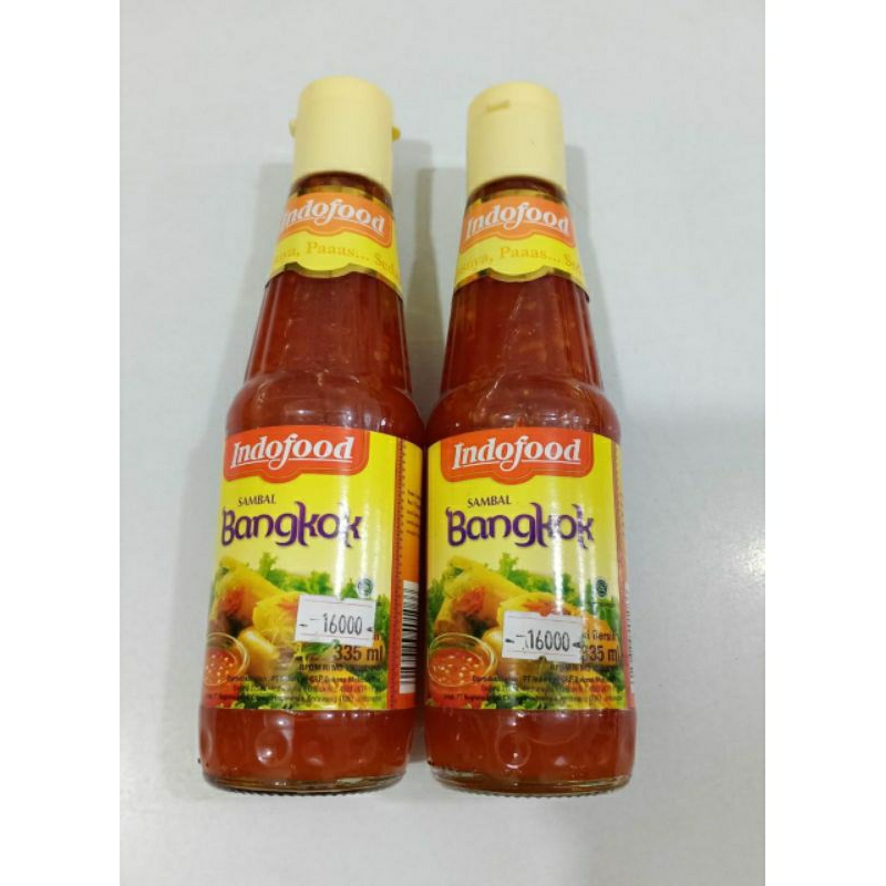 

NEW !! Sambal Bangkok Indoofood 335ML Botol Kaca