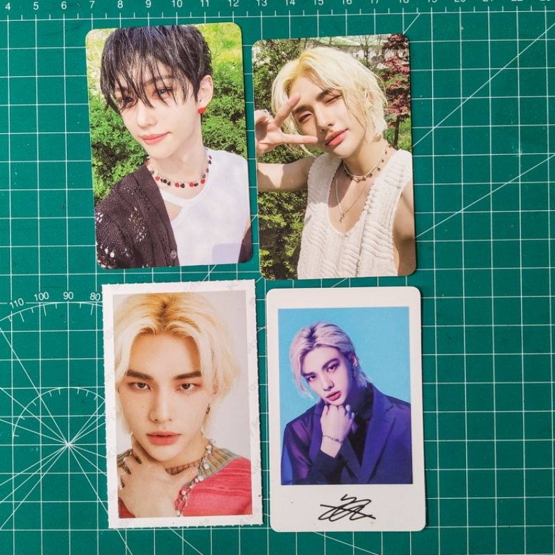 stray kids felix hyunjin T-crush maxident photocard pc