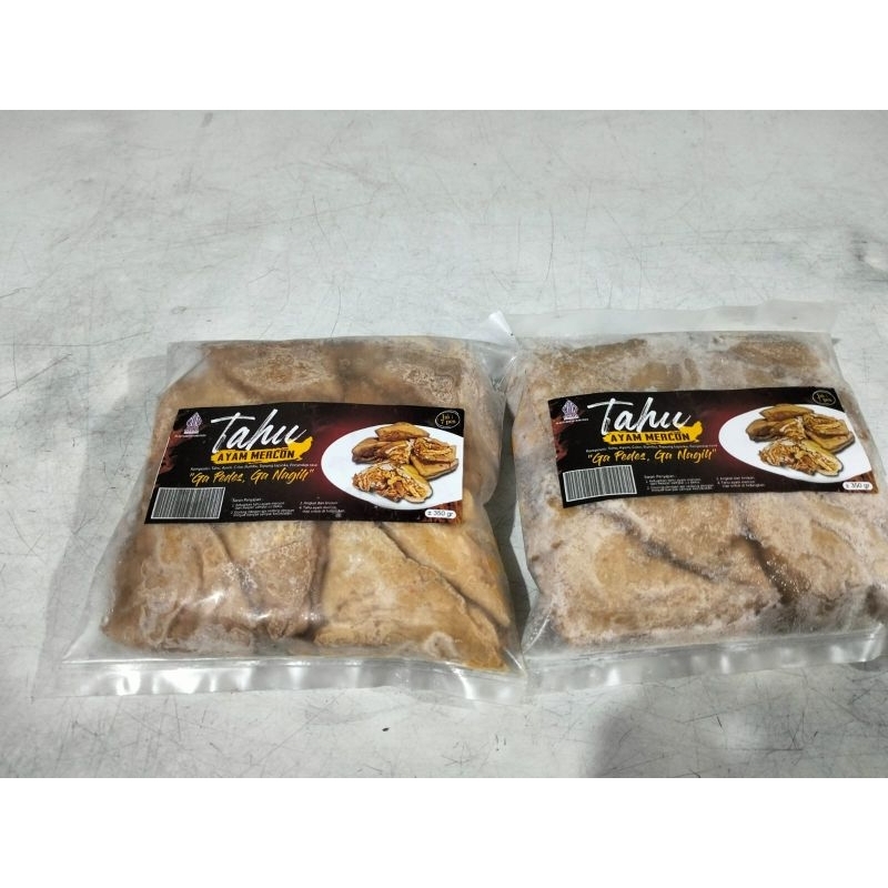 

tahu ayam mercon