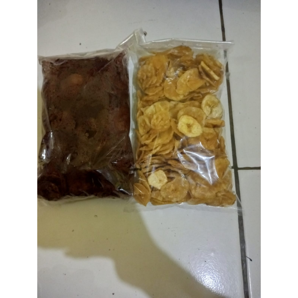 

KERIPIK PISANG COKLAT,ASIN,MANIS
