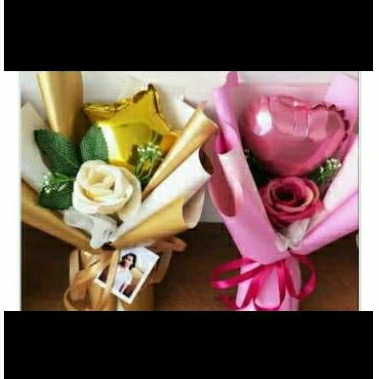

Buket balon love/ bintang dan bunga