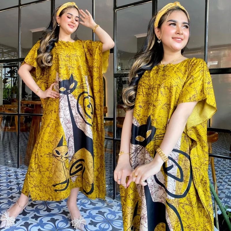 DASTER JUMBO KEKINIAN ( DASTER LOWO JUMBO BU TEJO BUNGA DESA ) BUMIL - BATIK PEKALONGAN