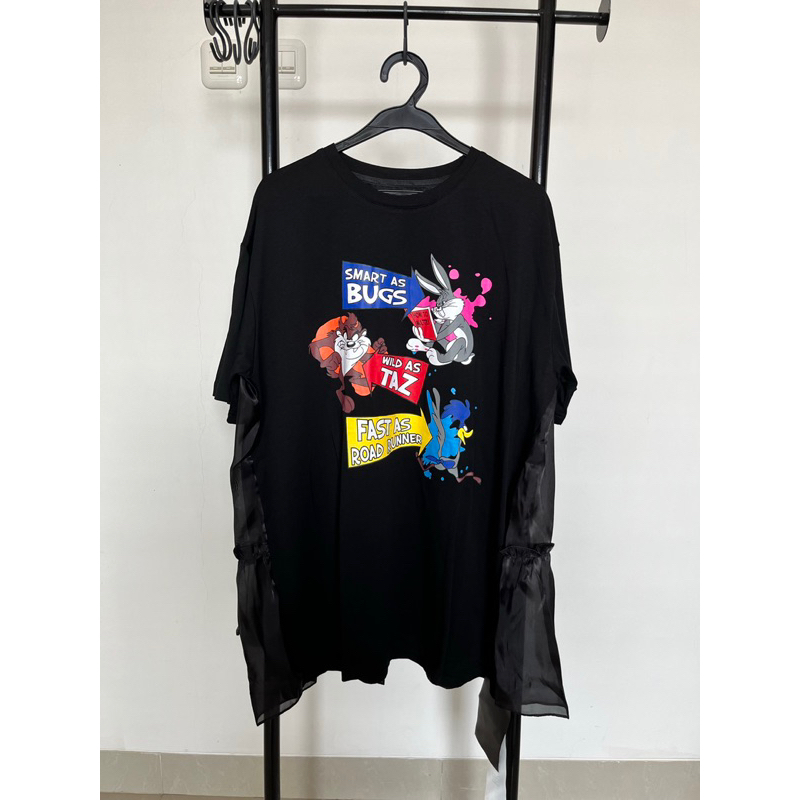 T-Shirt Mini Dress Cotton Mix Tazmania