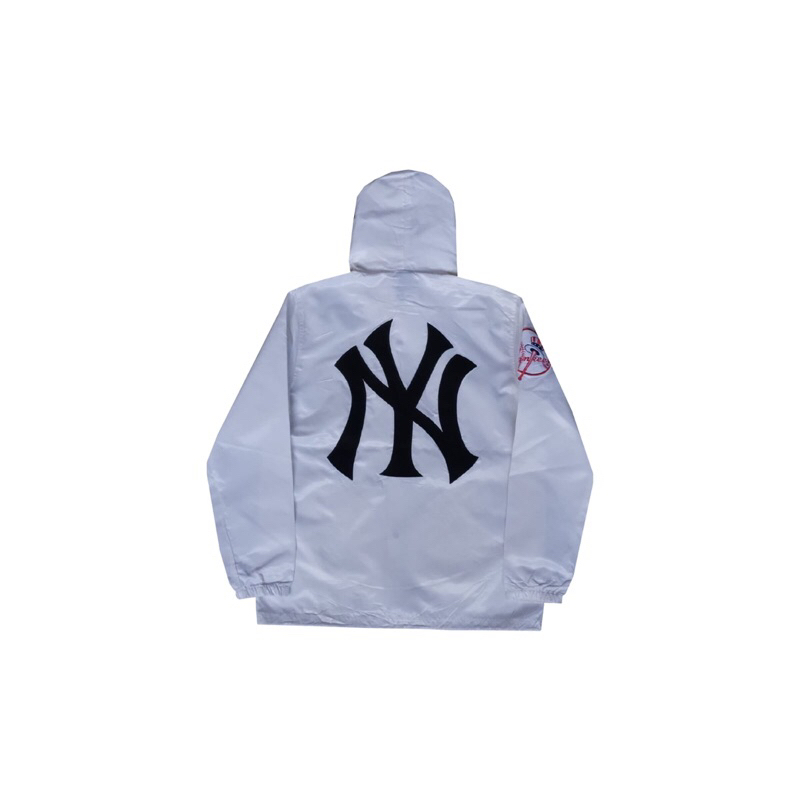 Vintage MLB Big Logo Hooded Coach jacket