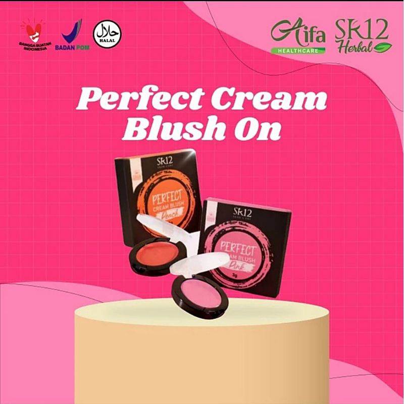 SR12 PERFECT CREAM BLUSH / CREAM BLUSH / BLUSH SR12