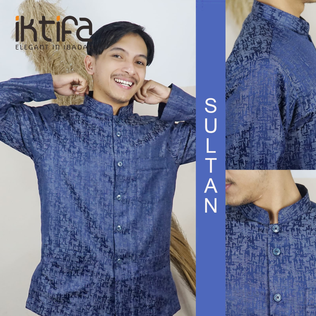 BAJU KOKO IKTIFA SULTAN EXCELUSIVE MUSLIM LENGAN PANJANG