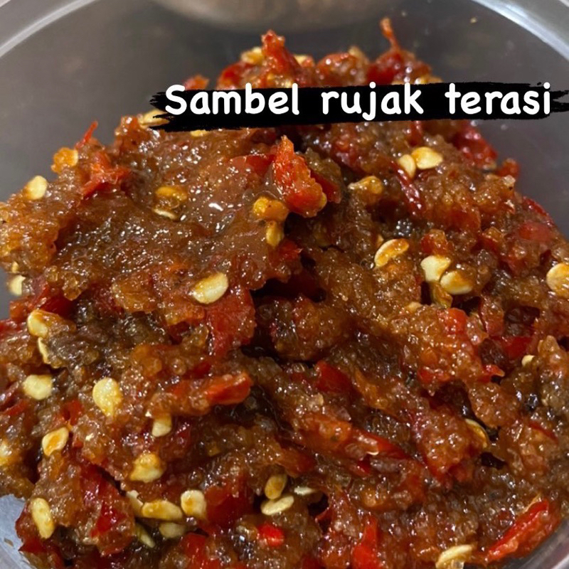 

Sambel Rujak Terasi ( sameday - instan delivery )