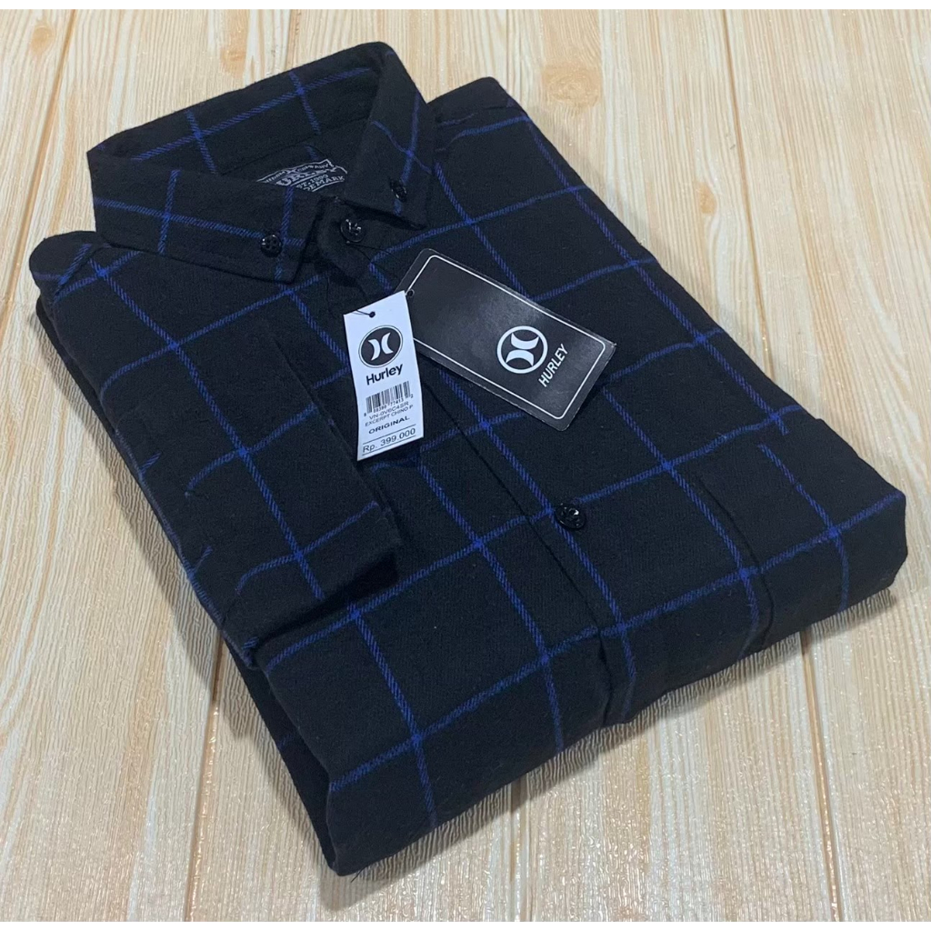 Kemeja Flanel Pria Lengan Panjang Distro Premium / Kemeja Kotak Kotak Pria Dewasa / Kemeja Cowok Pri