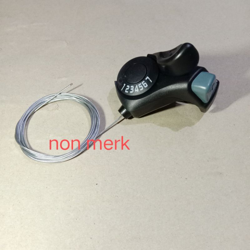 shifter sepeda 7 speed murah shifter tombol sepeda lipat mtb