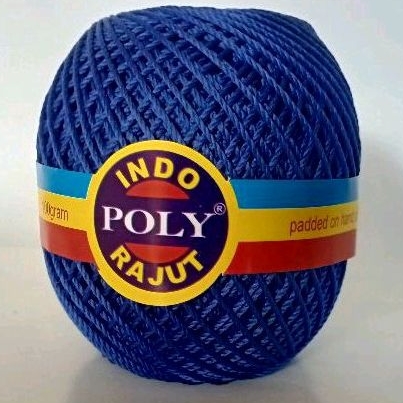 Benang Rajut Polyindo / Poly Indo / Indo Poly Warna Biru Langit