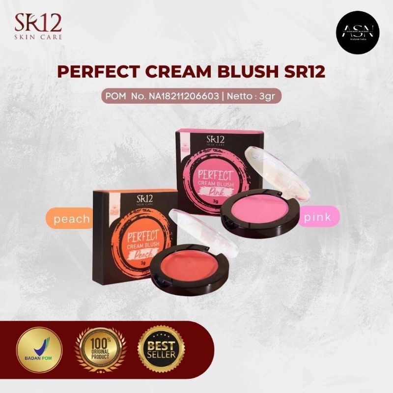 CREAM BLUSH SR12 / Blush on sr12