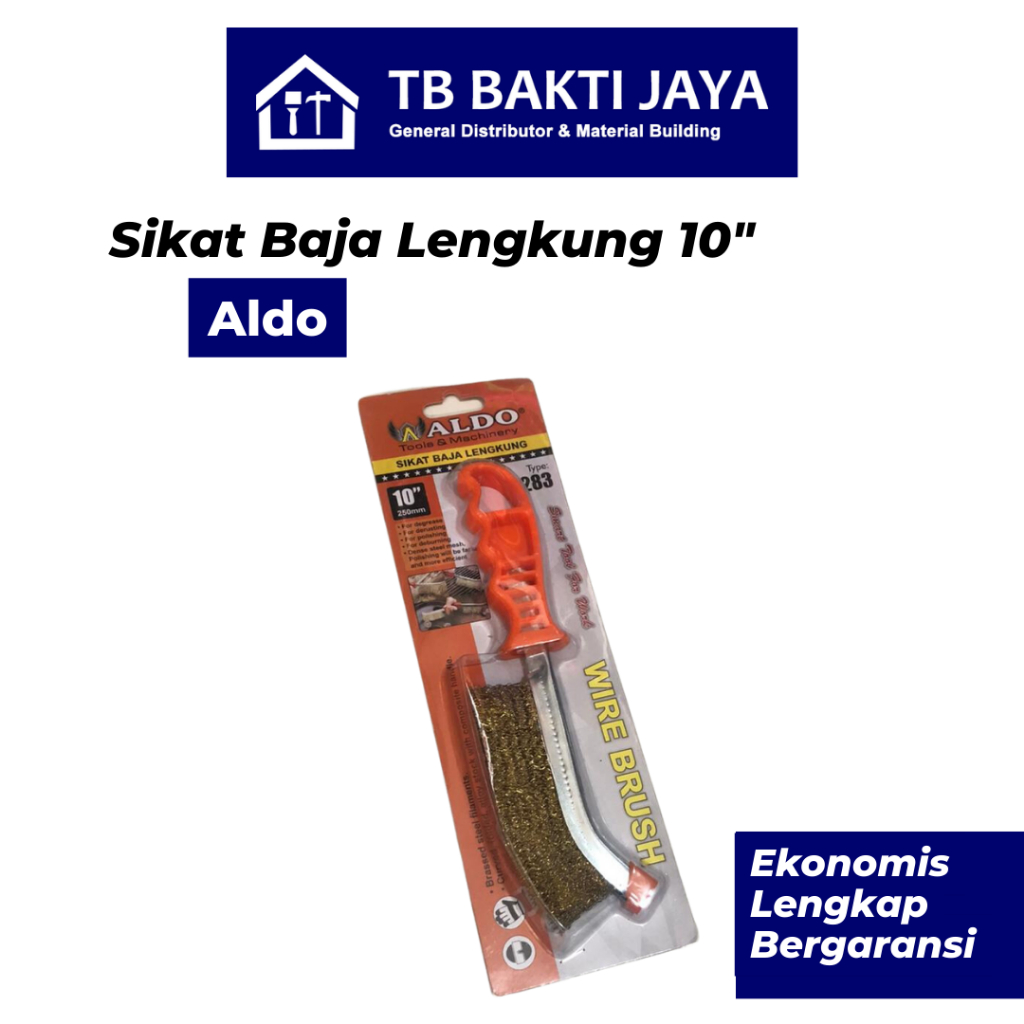 Sikat Kawat / Sikat Kawat Baja Kuningan / Sikat Kawat Sisir