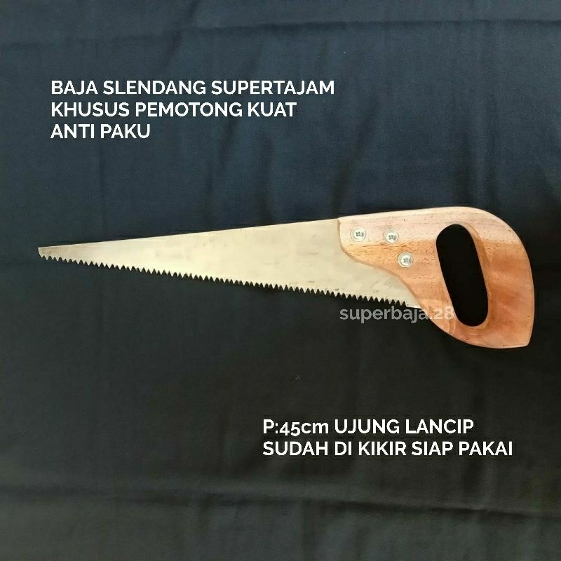 Gergaji Kayu Super Tajam Gergaji potong baja slendang