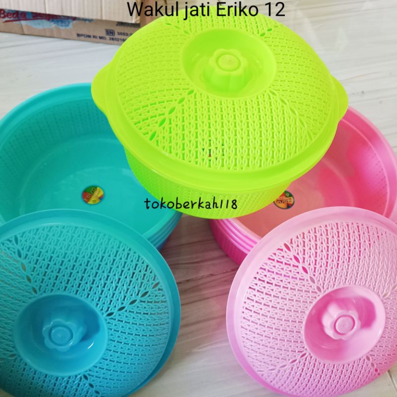 wakul nasi+tudung Eriko warna Tebal Wakul Nasi,tempat makanan hajatan,wakul berkat,,tempat bawang,te