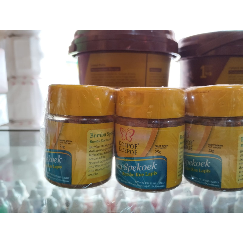 

Bumbu Spekoek Koepoe Koepoe 25gr / Bumbu Kue Lapis Legit