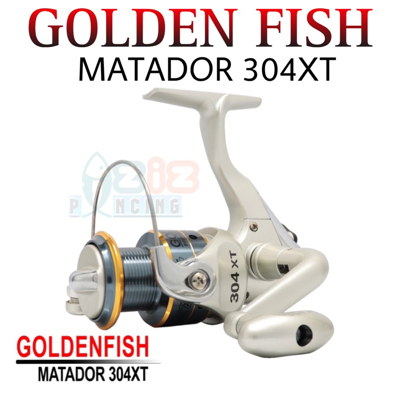 Reel Golden Fish Matador 304XT anti karat original 4 Ball bearing asli