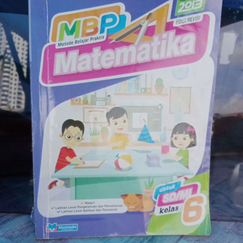 buku mbp metode pembelajaran praktis matematika untuk SD kelas 6