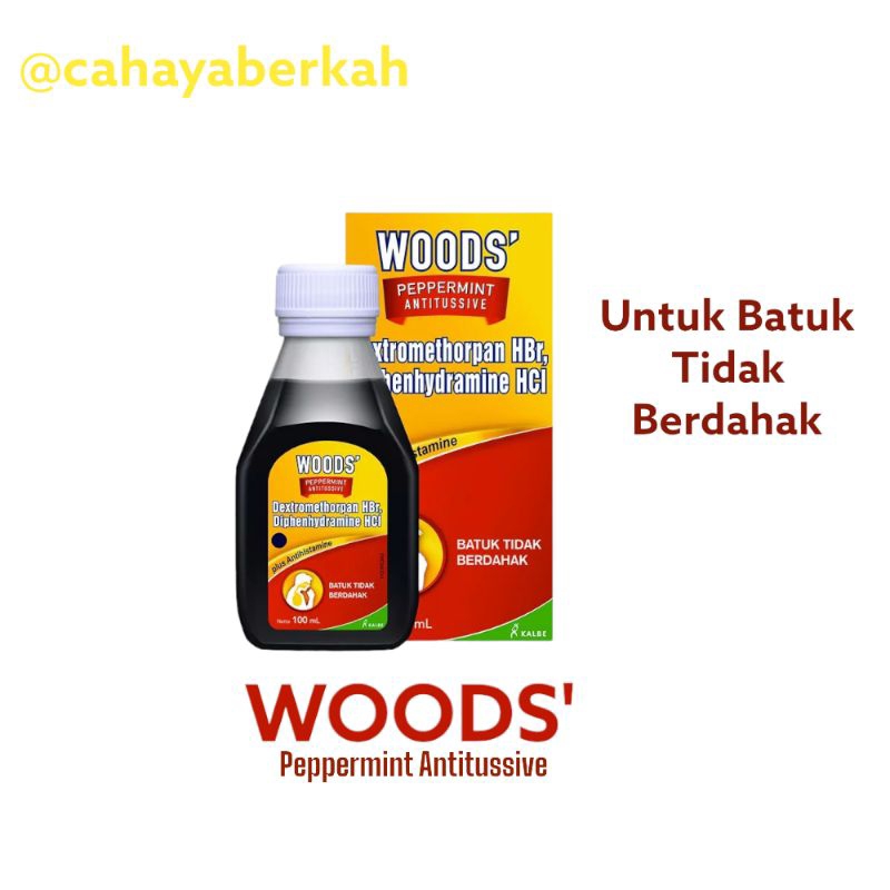 WOODS' ANTITUSSIVE  100ML