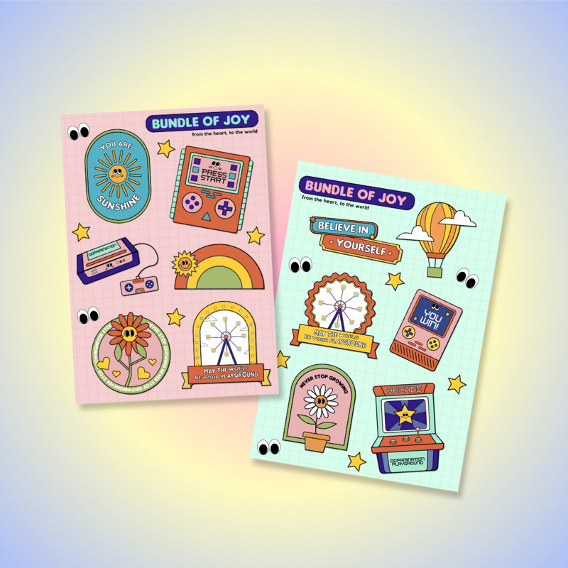 

[PRE-ORDER] Sticker Sheet Dopamination