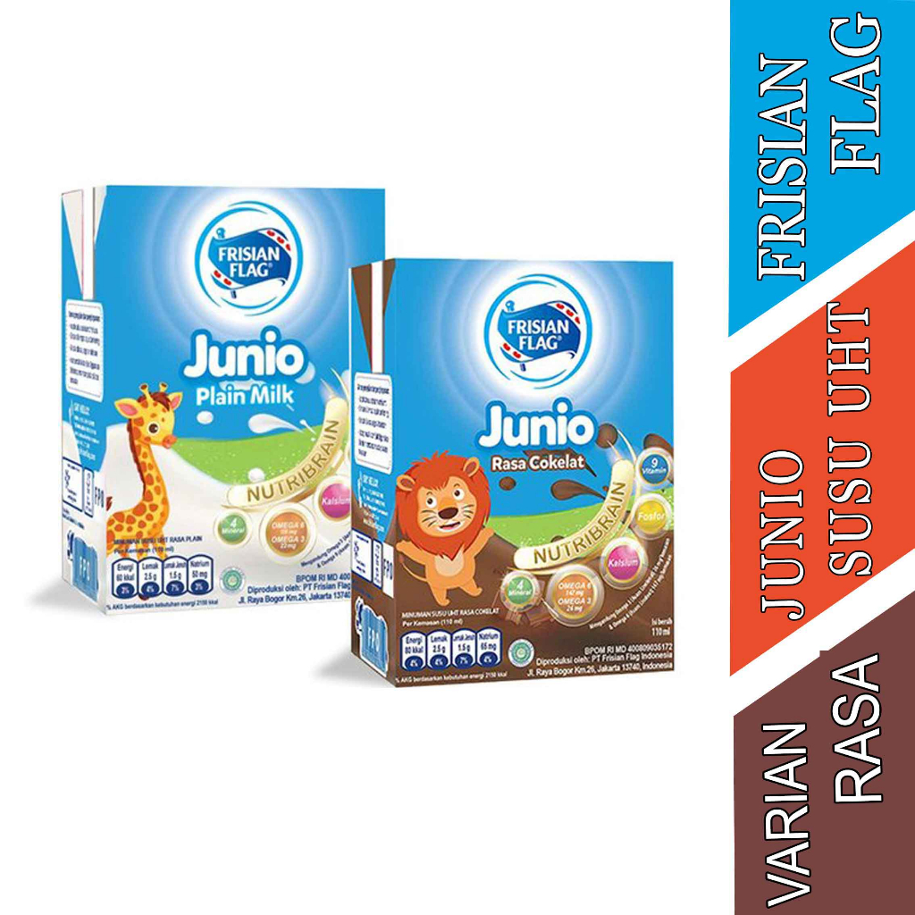 

Susu UHT - Frisian Flag Junio - Minuman Susu - 110ml