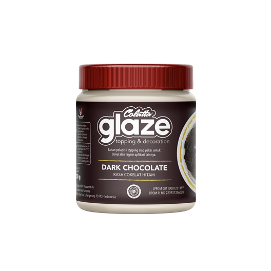 

colatta glaze tiramisu / dark coklat kemasan botol 250gr