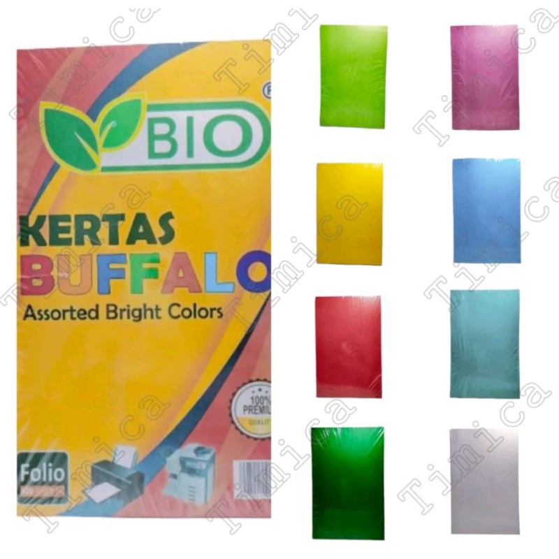 

KERTAS JILID BUFALLO FOLIO 200 GRAM MERK BIO
