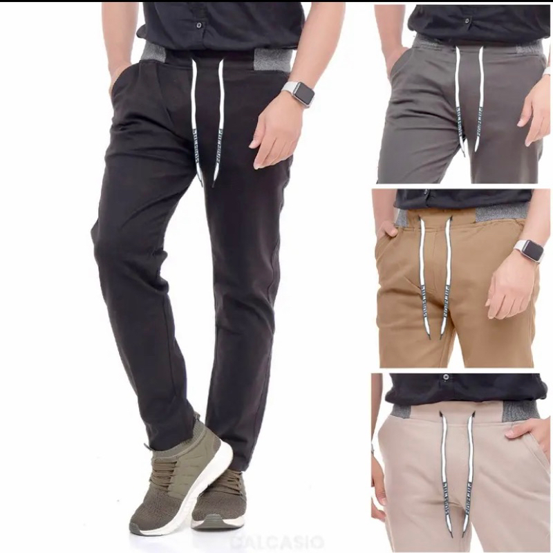 CELANA CHINOS PANJANG KARET PINGGANG ANAK RIP KOLOR