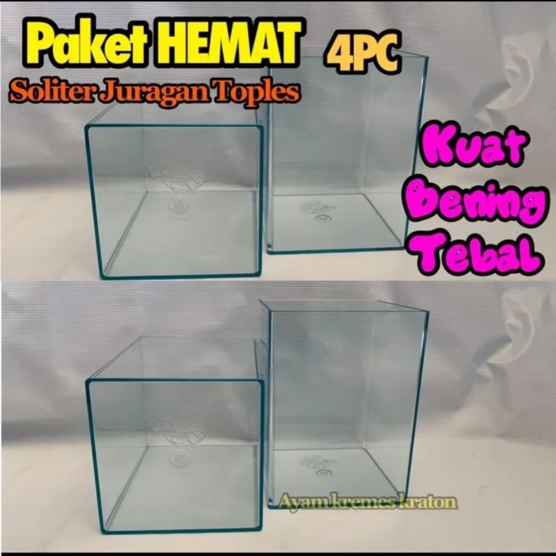 PROMO 4 LITER SOLITER JURAGAN TOPLES (ISI 4 SOLITER)
