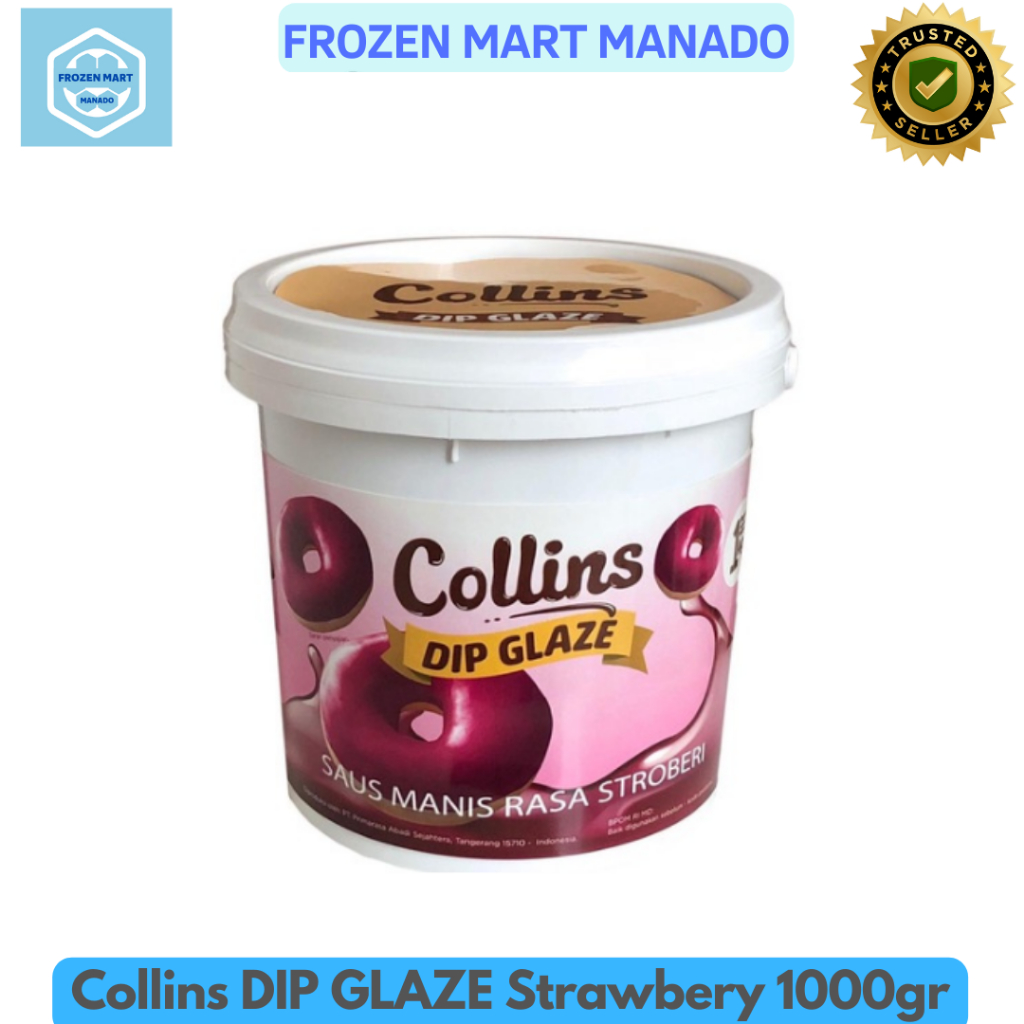 

Collins DIP GLAZE Strawbery 1000gr - Frozen Mart Manado (Frozen Food Manado)