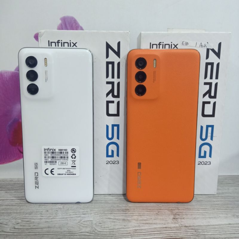 INFINIX ZERO 5G 2023 8/256GB SECOND FULLSET