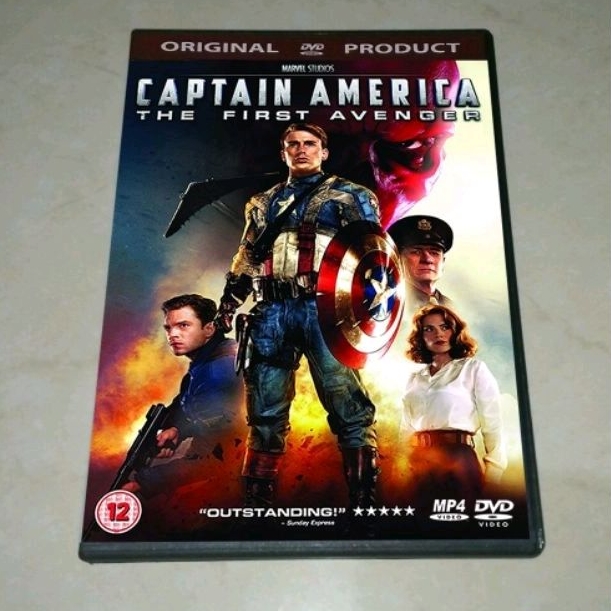 DVD Captain America 1-3