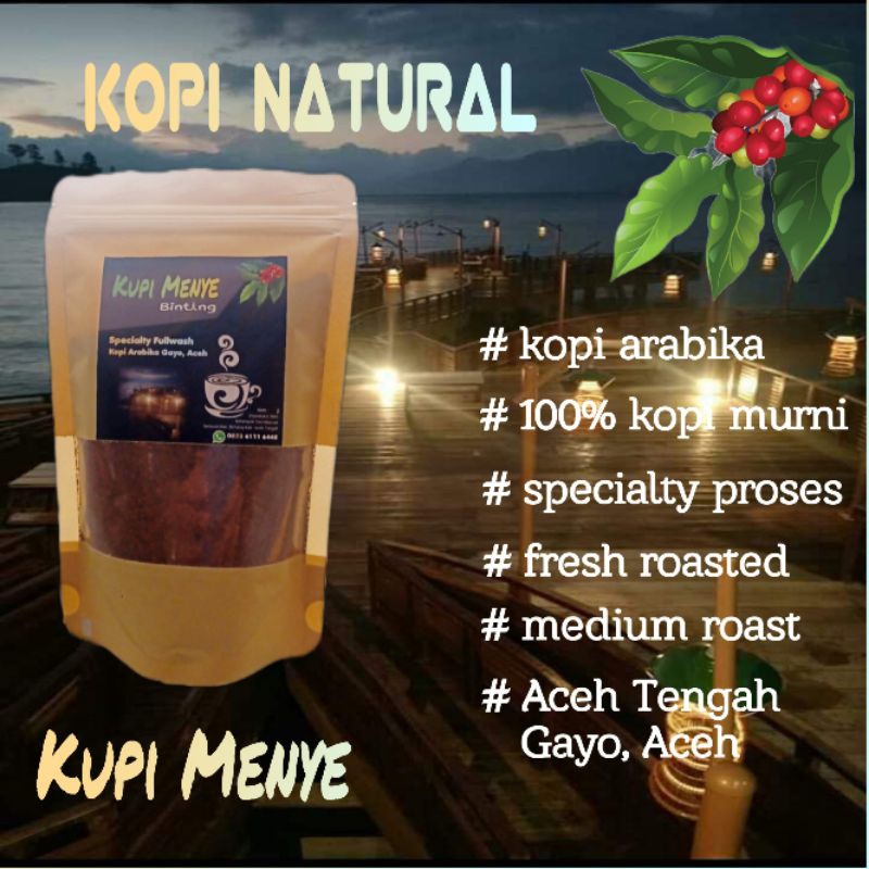 

Bubuk Kopi Natural / Harga Bersahabat Kopi Gayo Aceh Daerah Kecamatan Bintang