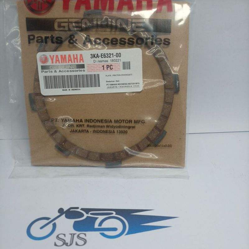 Plat Kopling Kampas Gesek Yamaha Rx king Original YGP